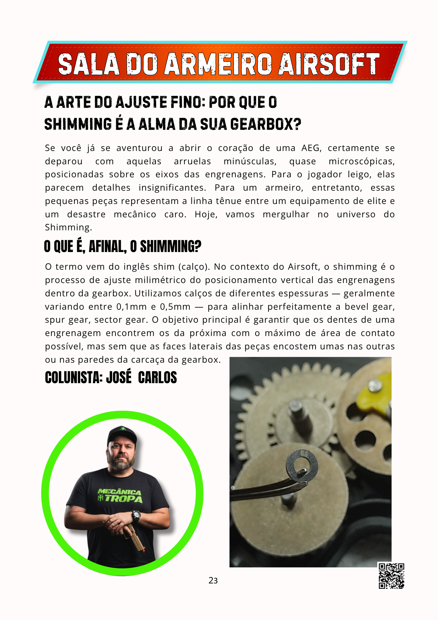 SALA DO ARMEIRO AIRSOFT: A ARTE DO SHIMMING