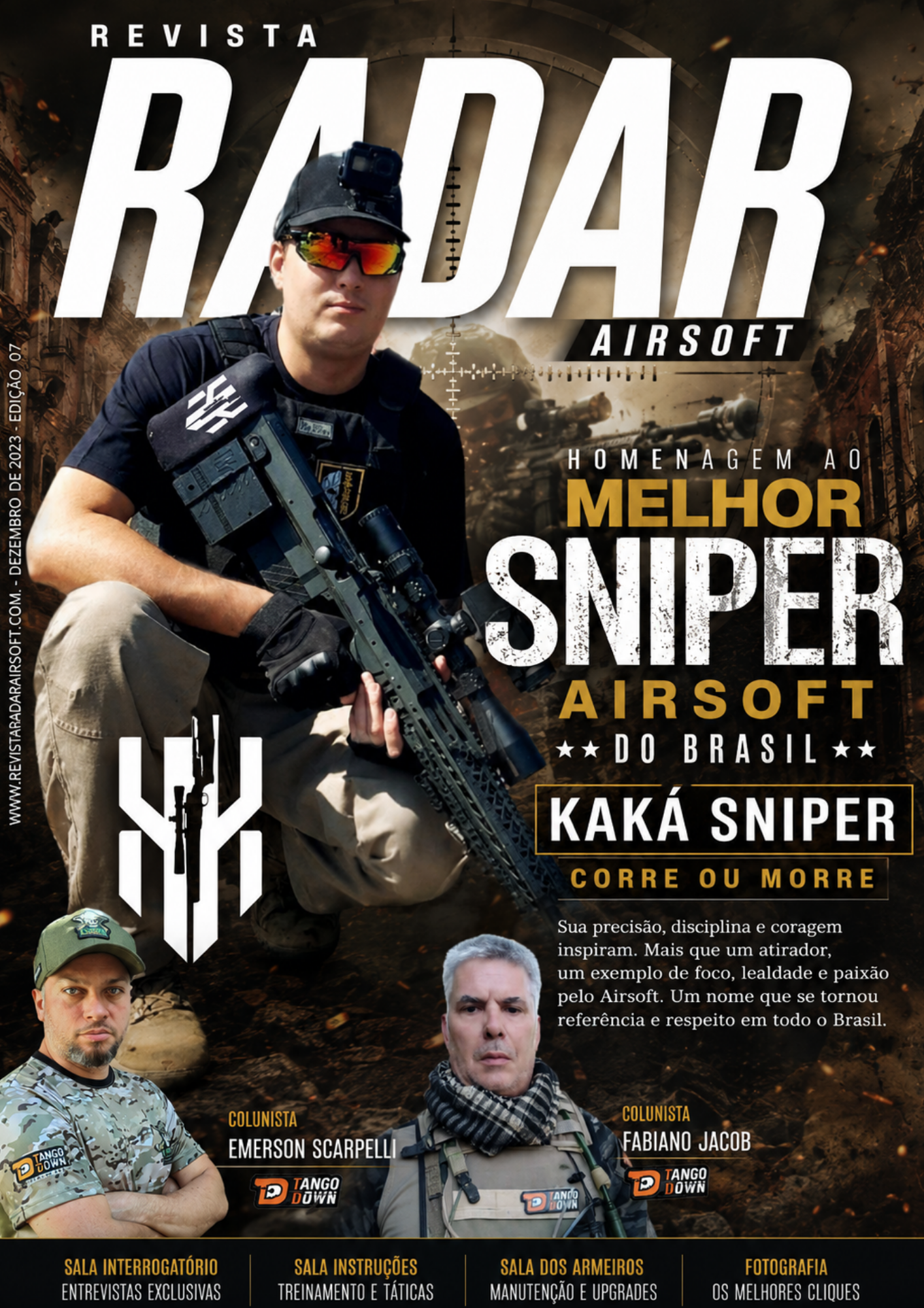 Capa — REVISTA KAKA SNIPER edição 7