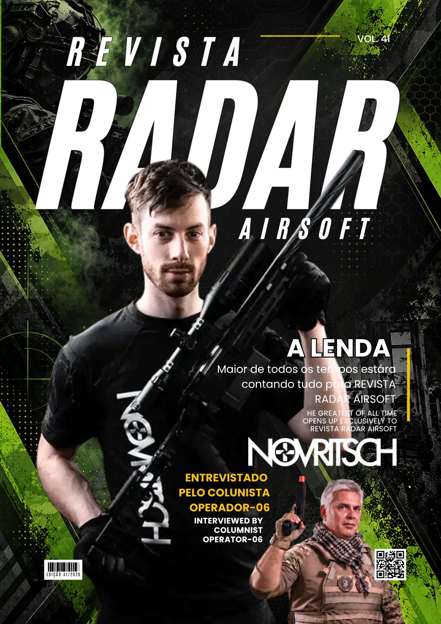 Capa — Revista NOVRITSCH  LANÇAMENTO DIA 11 OUTUBRO edição 41